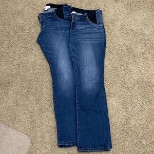 Women’s Maternity Bootcut Jeans - Size: 10
